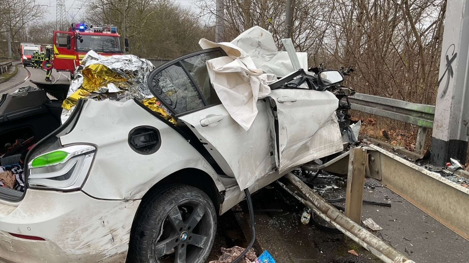 Unfall mit drei Schwerverletzten in Dortmund