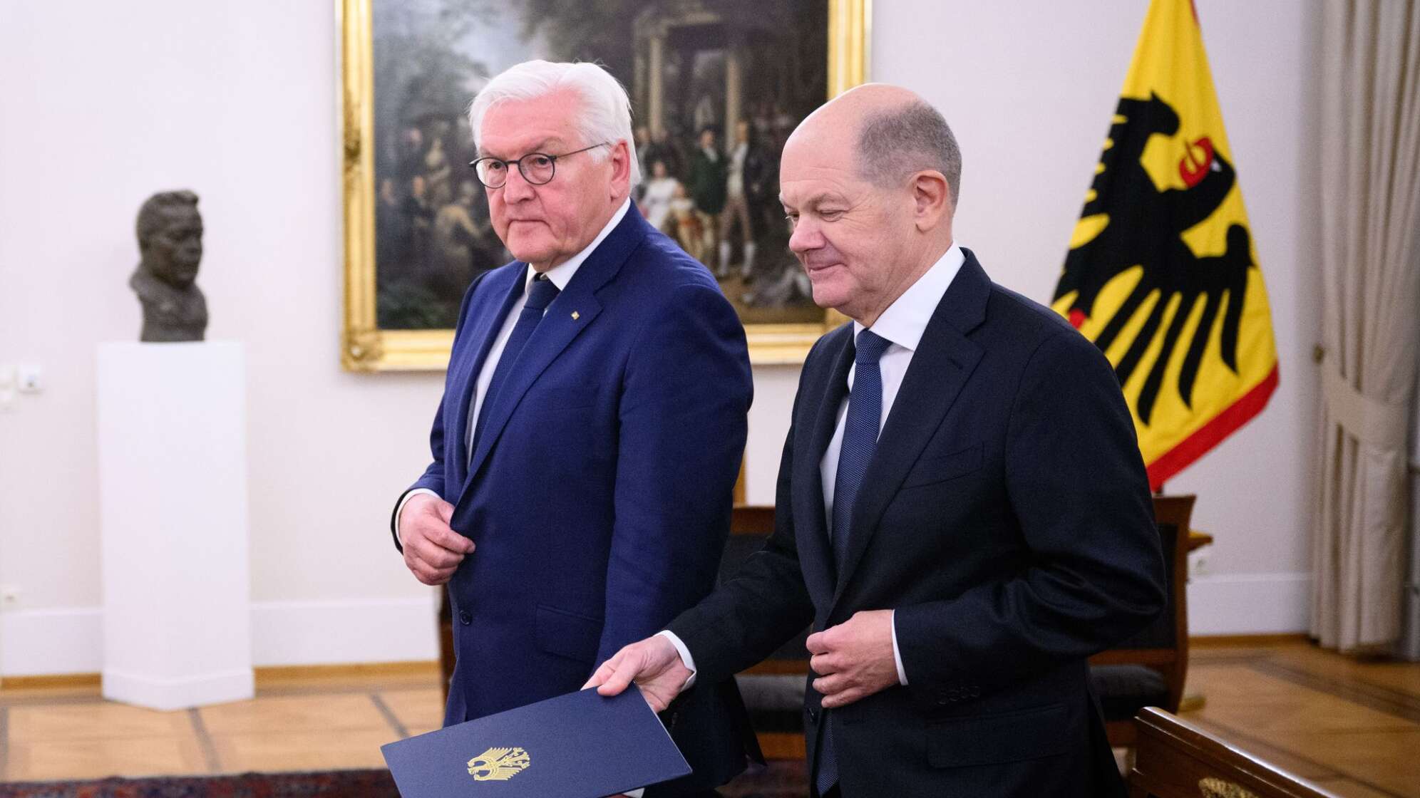 Vertrauensfrage - Bundeskanzler beim Bundespräsidenten