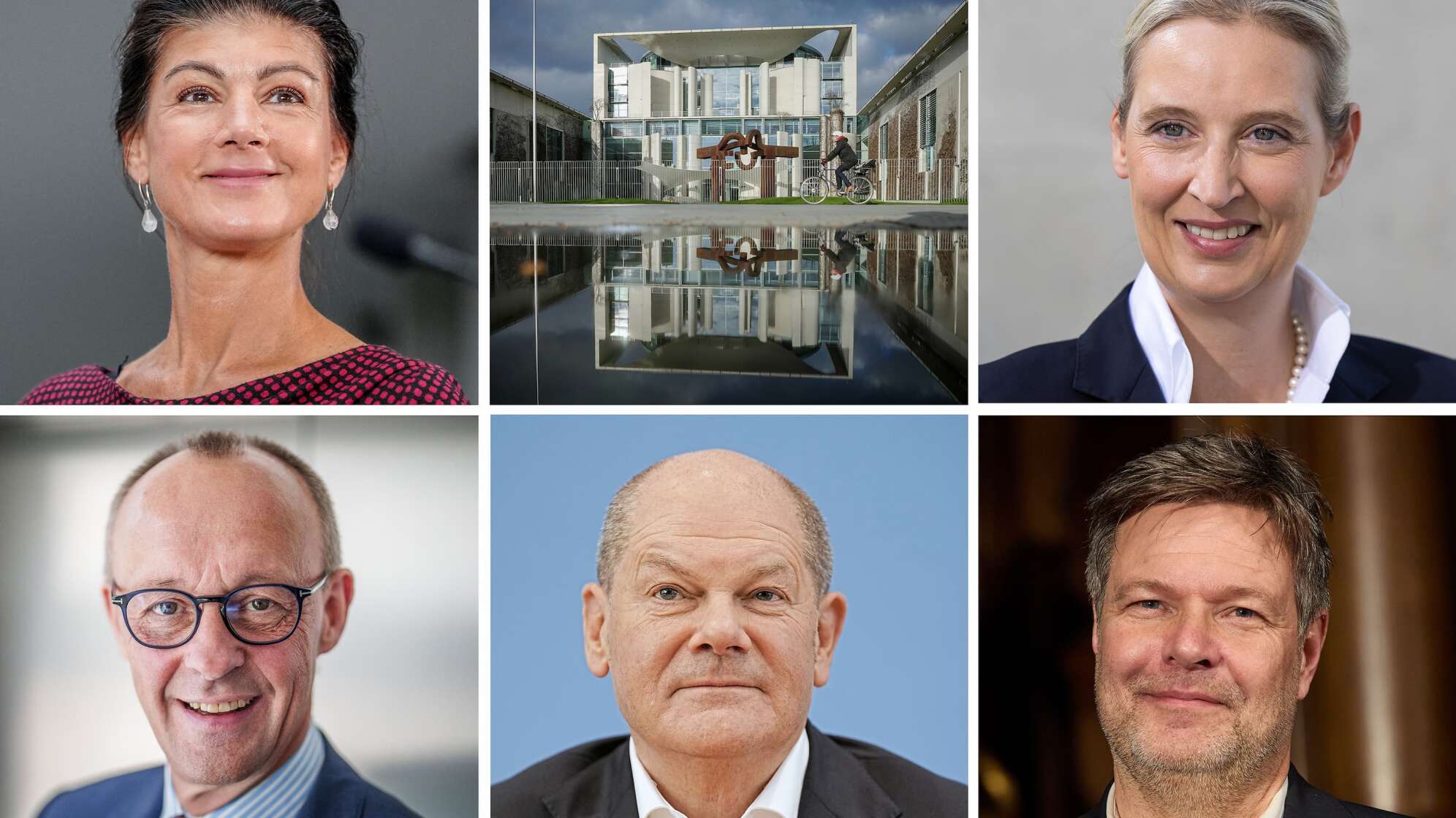 Kanzlerkandidaten für die Bundestagswahl 2025