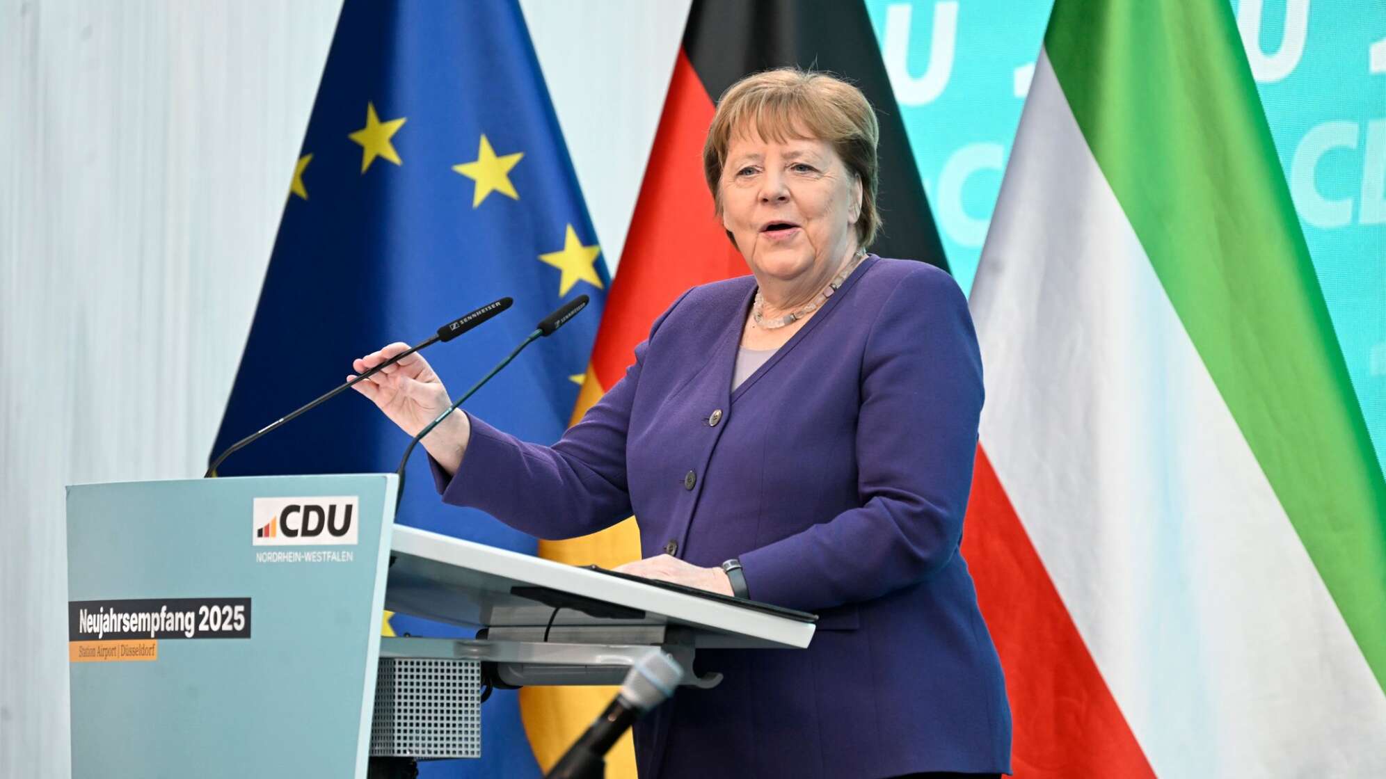 Merkel bei Neujahrsempfang der CDU Nordrhein-Westfalen