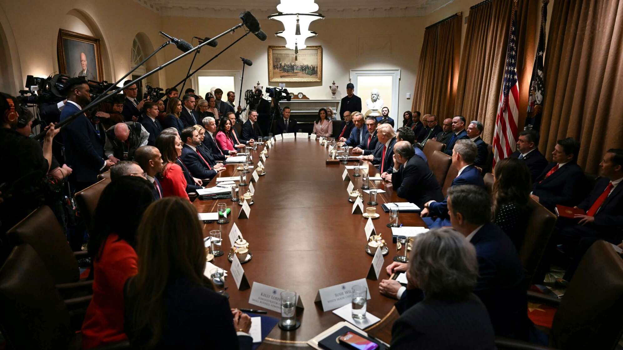 Kabinettssitzung in Washington