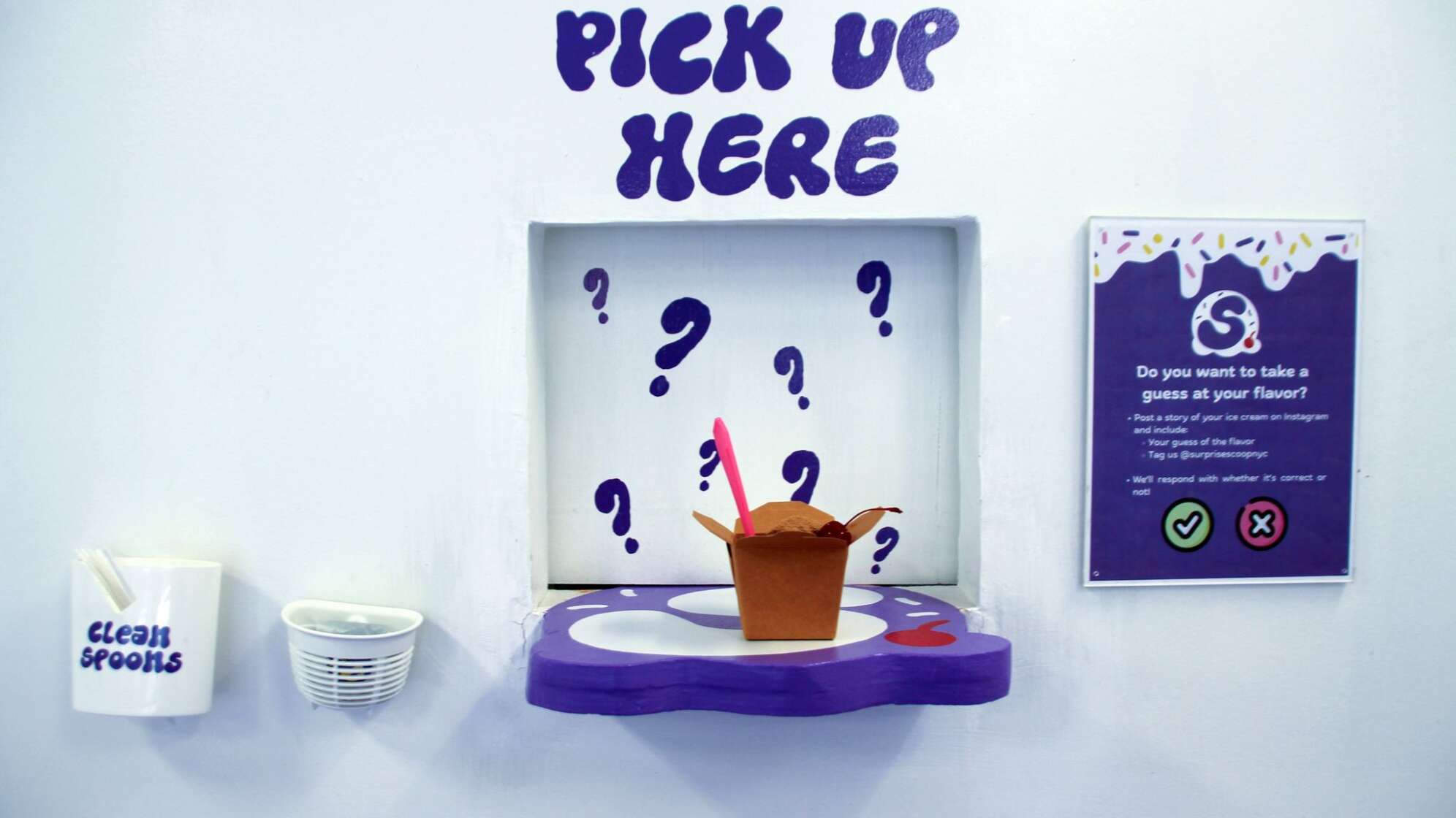 «Surprise-Eis»: New Yorker Eisladen sucht Sorte selbst aus