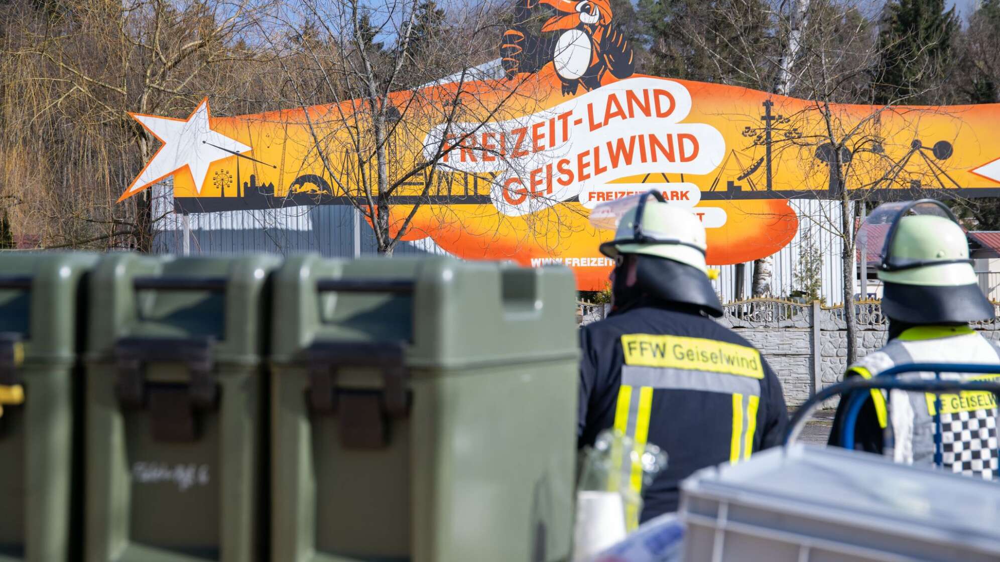 Brand im Freizeit-Land Geiselwind