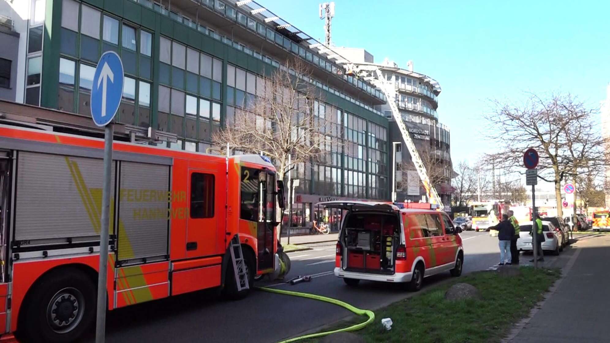 Brand in Pflegeheim