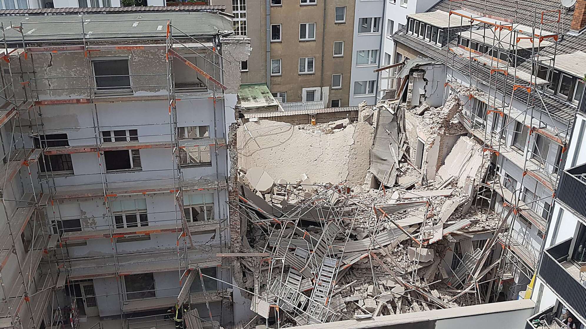Hauseinsturz Düsseldorf