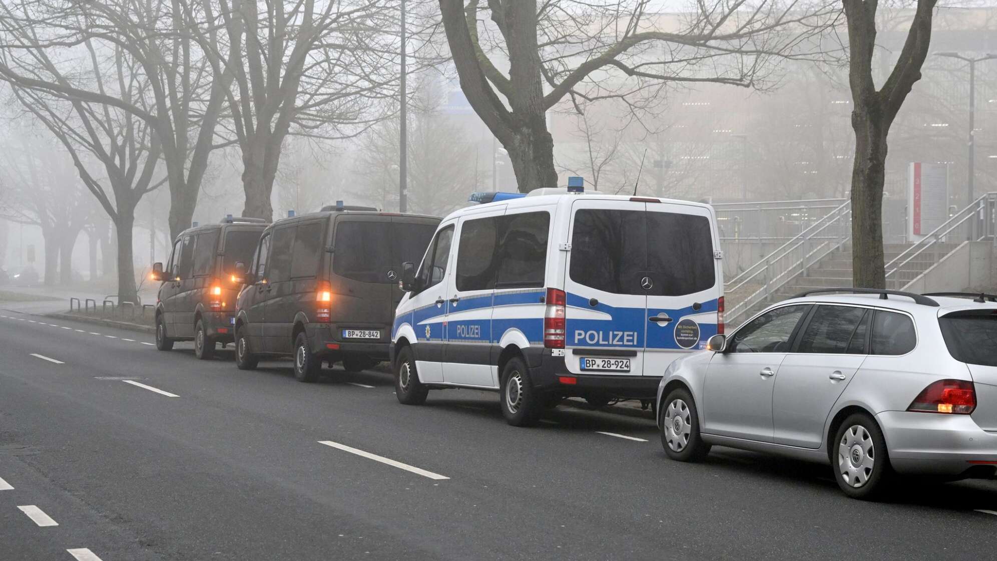 Razzia gegen Fußballfans