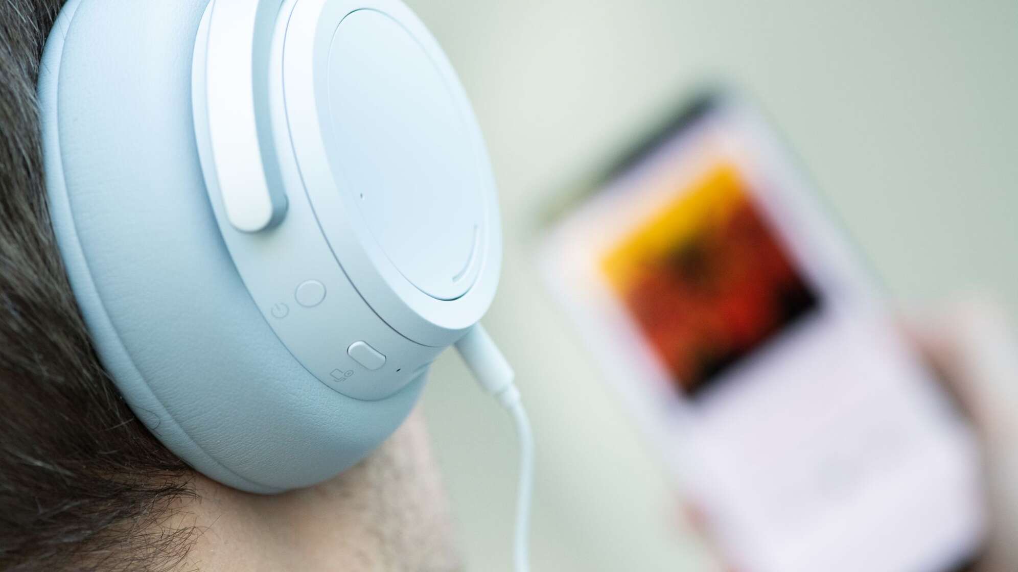 Musik über Kopfhörer
