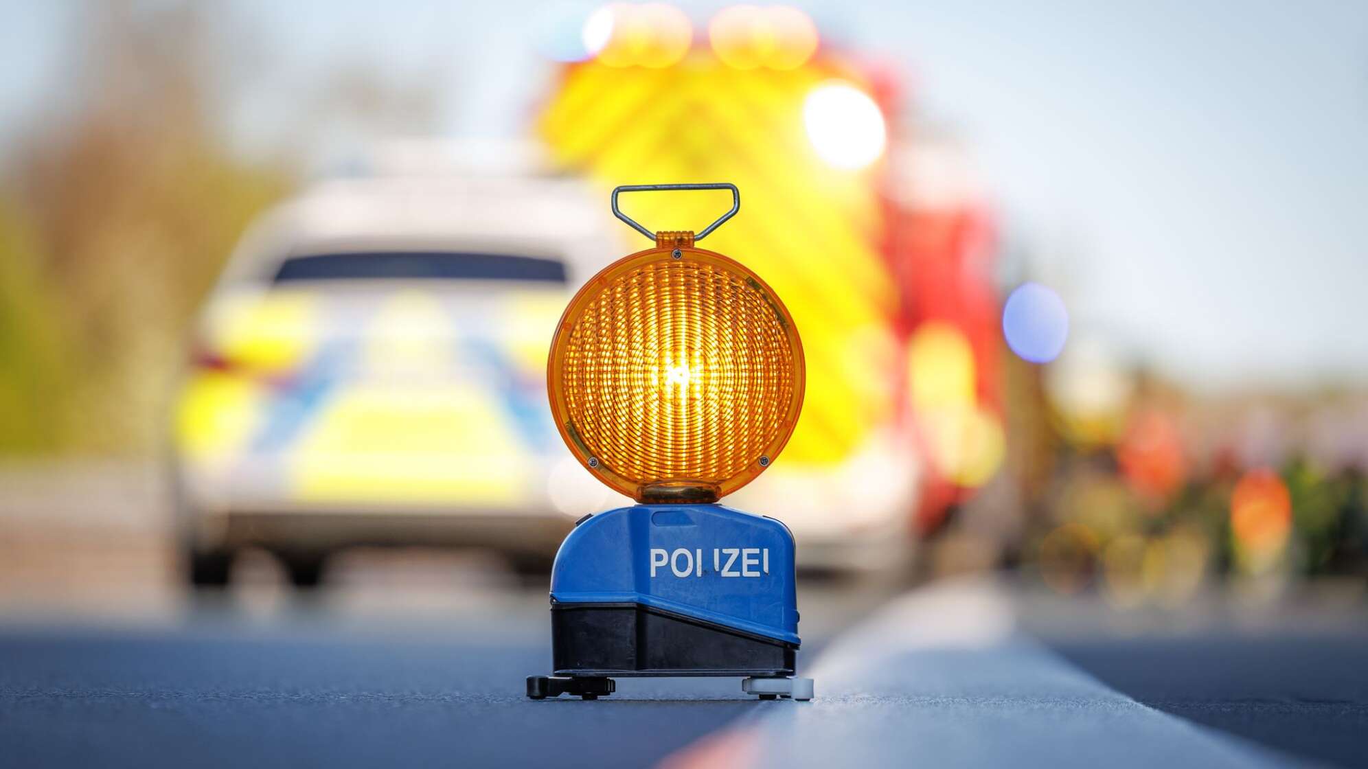 Polizeiabsperrung