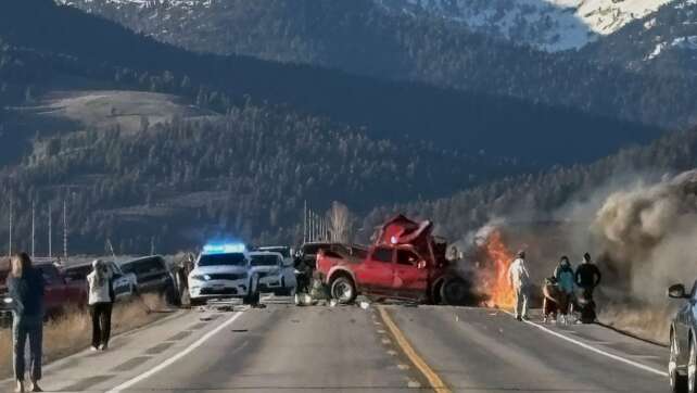 Sieben Tote bei Unfall unweit des Yellowstone Nationalparks