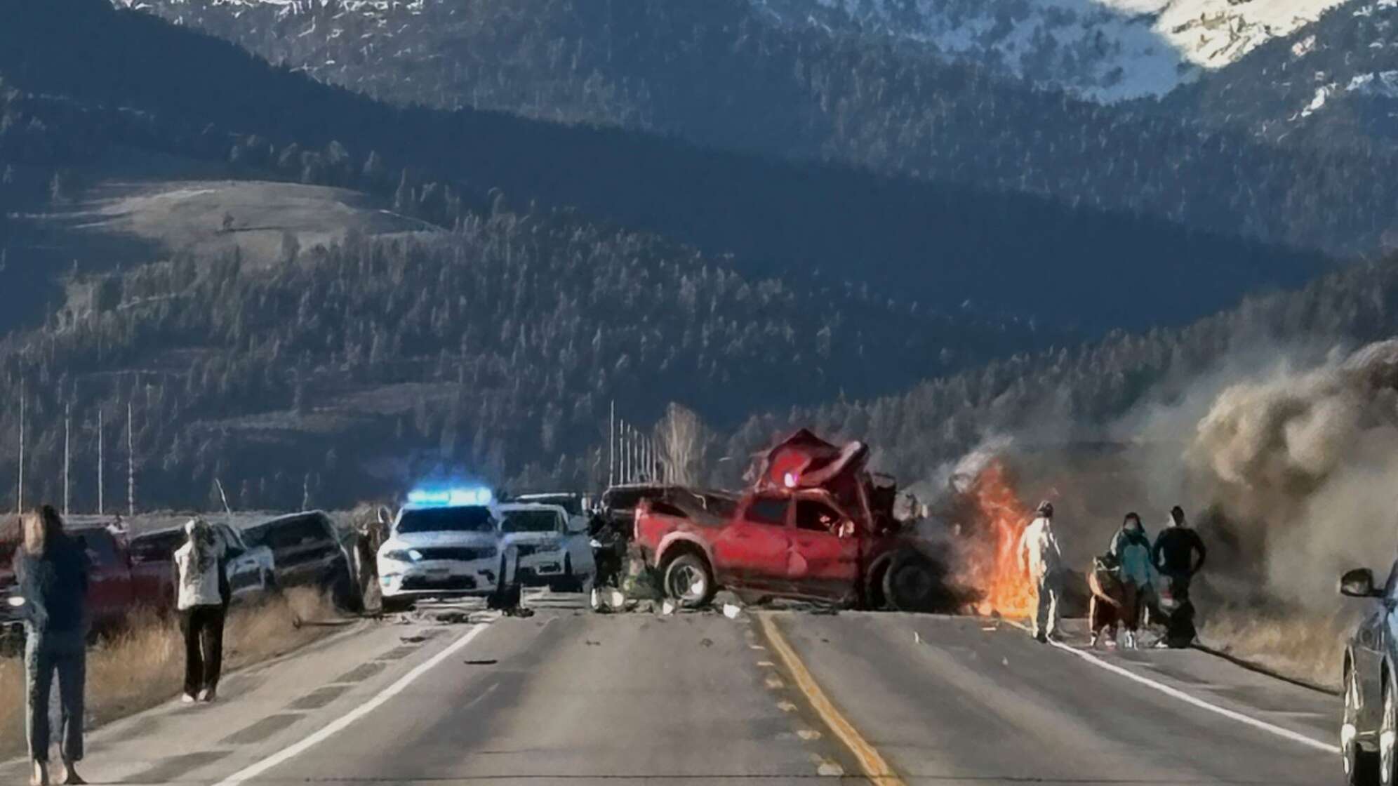 Sieben Tote bei Unfall in Idaho