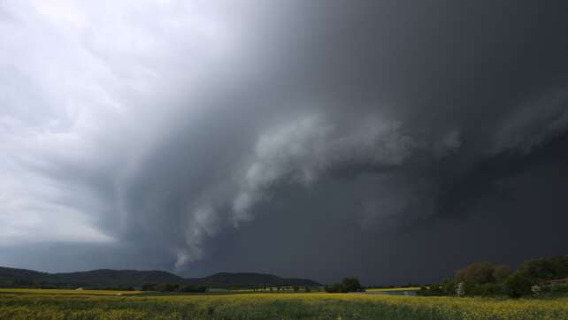 Verletzte bei Unwetter - Bäume auf Gleisen und Autos