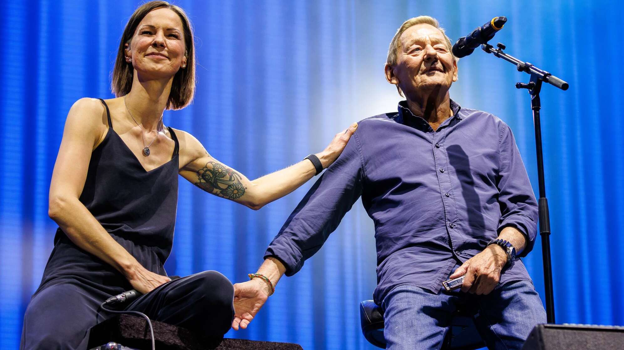 Wolfgang Ambros und Christina Stürmer