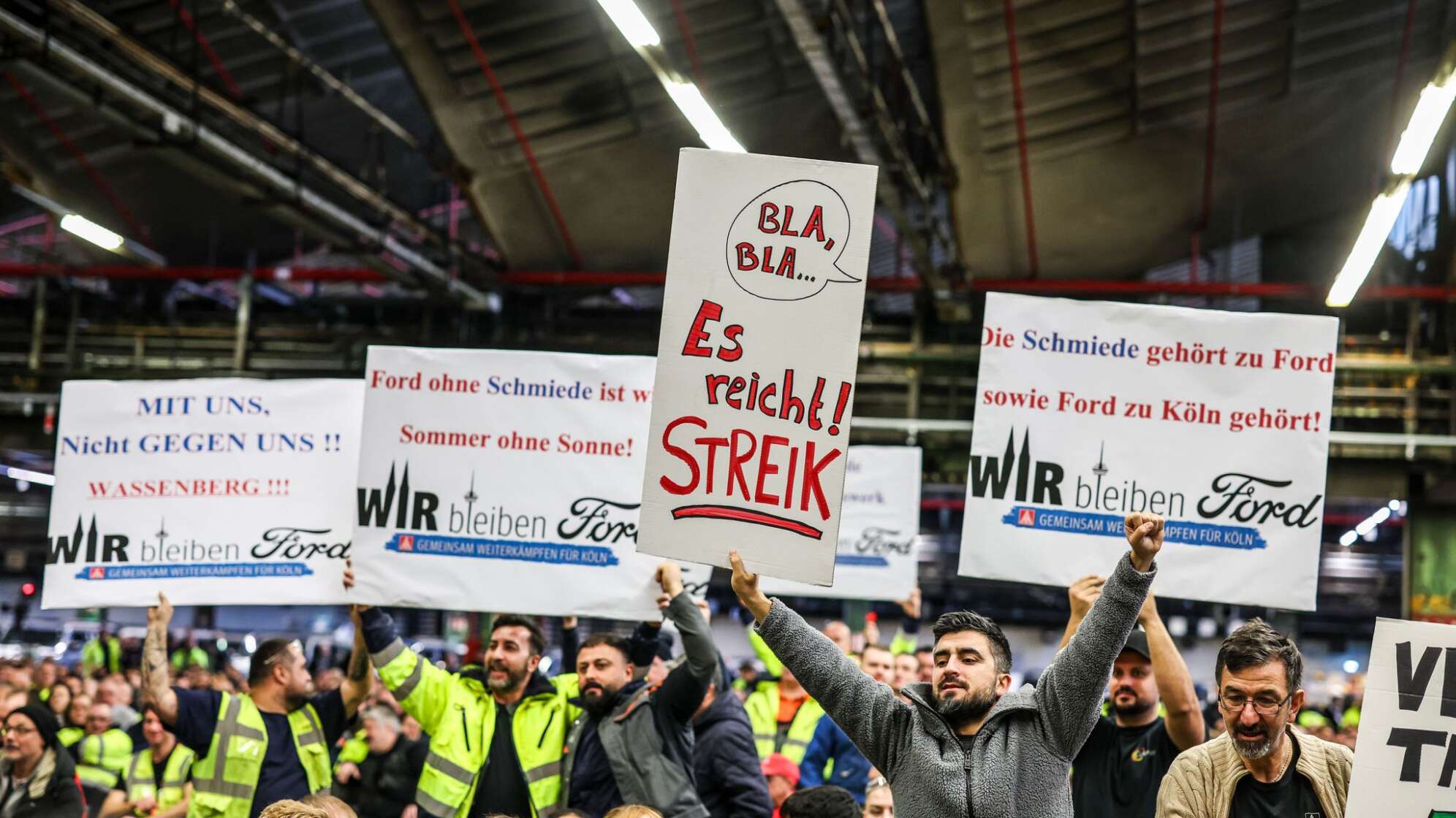 Betriebsversammlung von Ford Deutschland