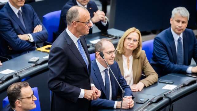 Merz legt Amtseid ab: «So wahr mir Gott helfe»