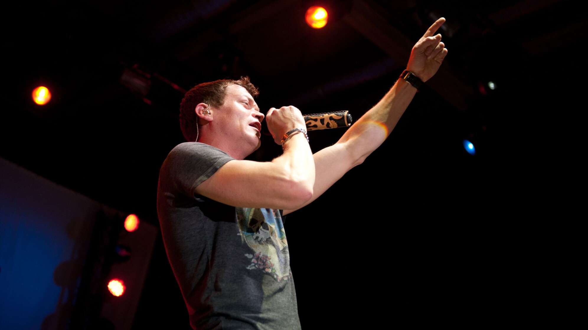 Sänger Brad Arnold von der US-Band 3 Doors Down