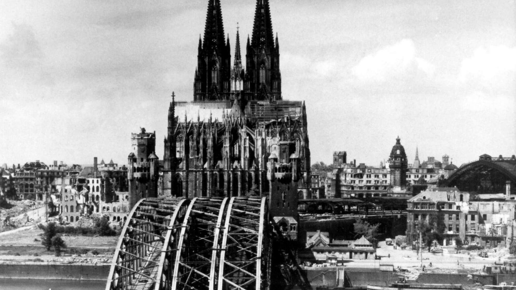 Zweiter Weltkrieg - Zerstörtes Köln