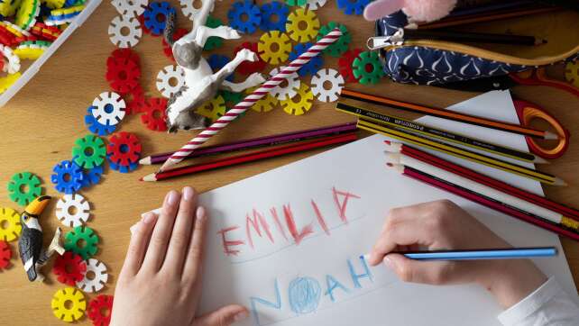 Emilia und Noah bleiben die beliebtesten Vornamen in NRW