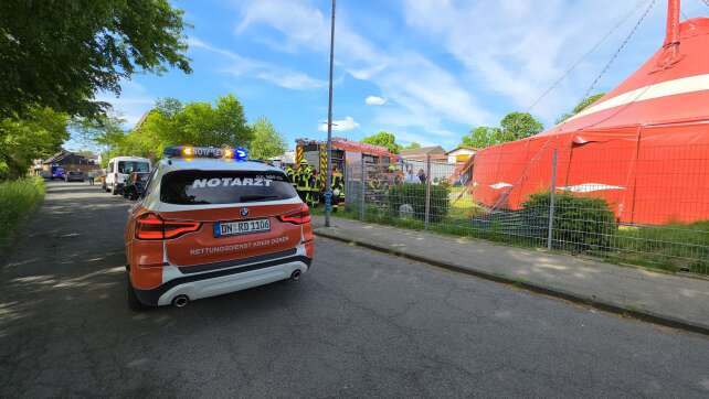 17 Kinder bei Brand eines Zirkuszelts verletzt