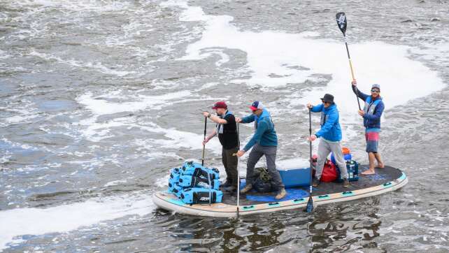 Abenteuer für einen guten Zweck: Tag und Nacht auf der Weser