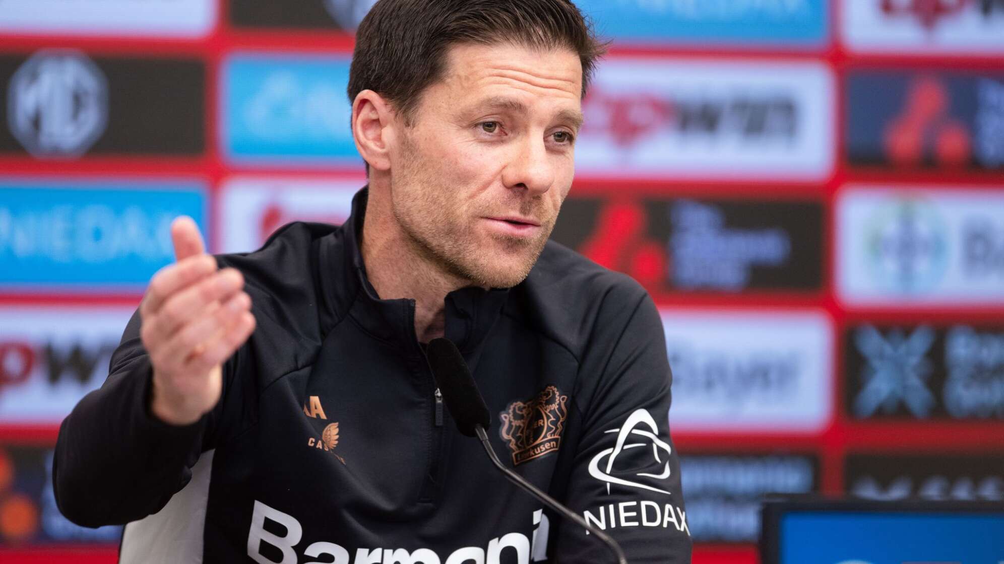Pressekonferenz Bayer Leverkusen