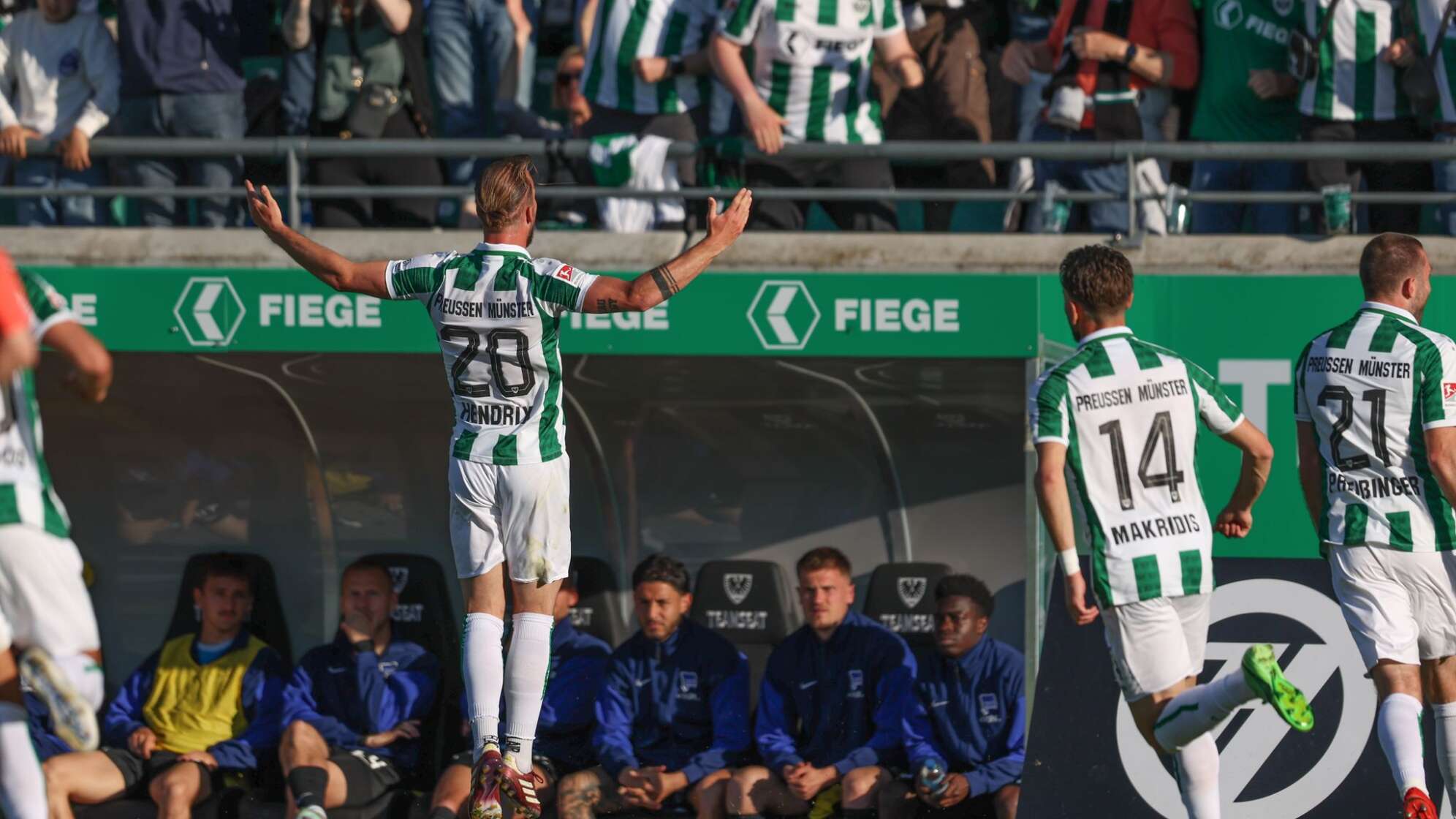 Preußen Münster - Hertha BSC
