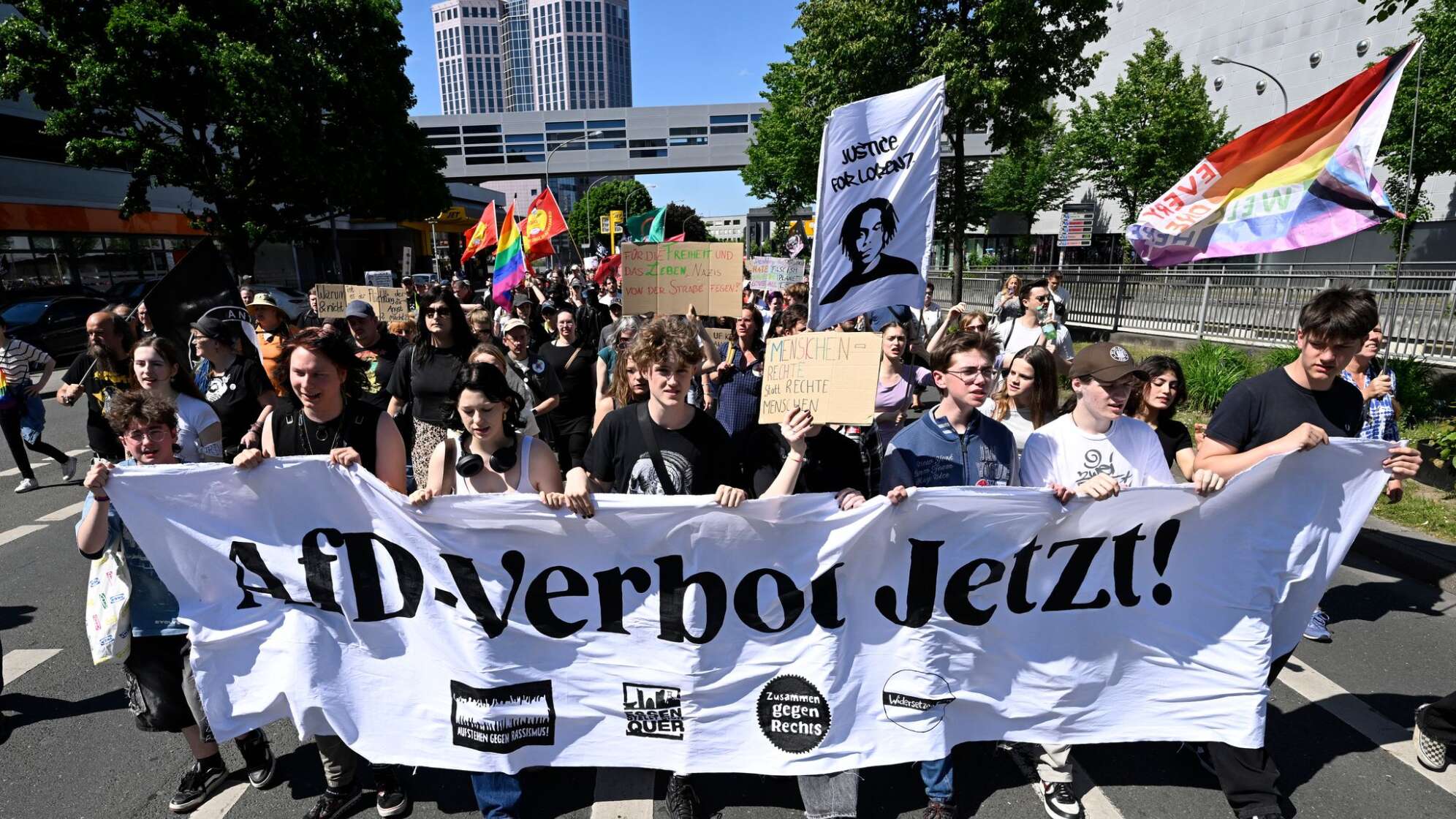 Aktionstag «Keine Ausreden mehr - AfD-Verbot jetzt!» - Essen