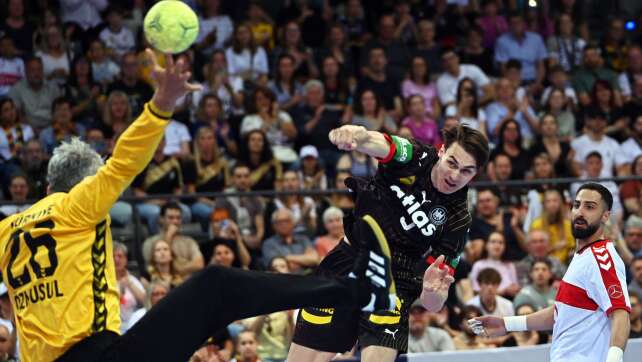 Handballer mit Tor-Gala gegen die Türkei
