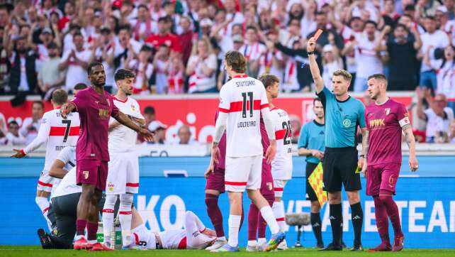 Tränen und Tore: Stiller-Aus bei VfB-Sieg gegen Augsburg