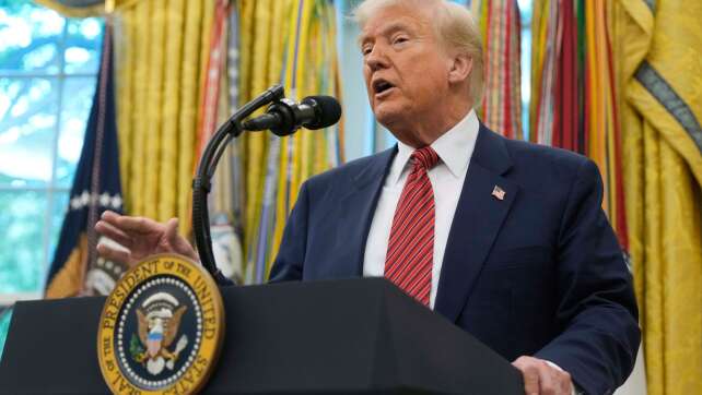 Trump hofft auf gute Ergebnisse bei Treffen in Istanbul