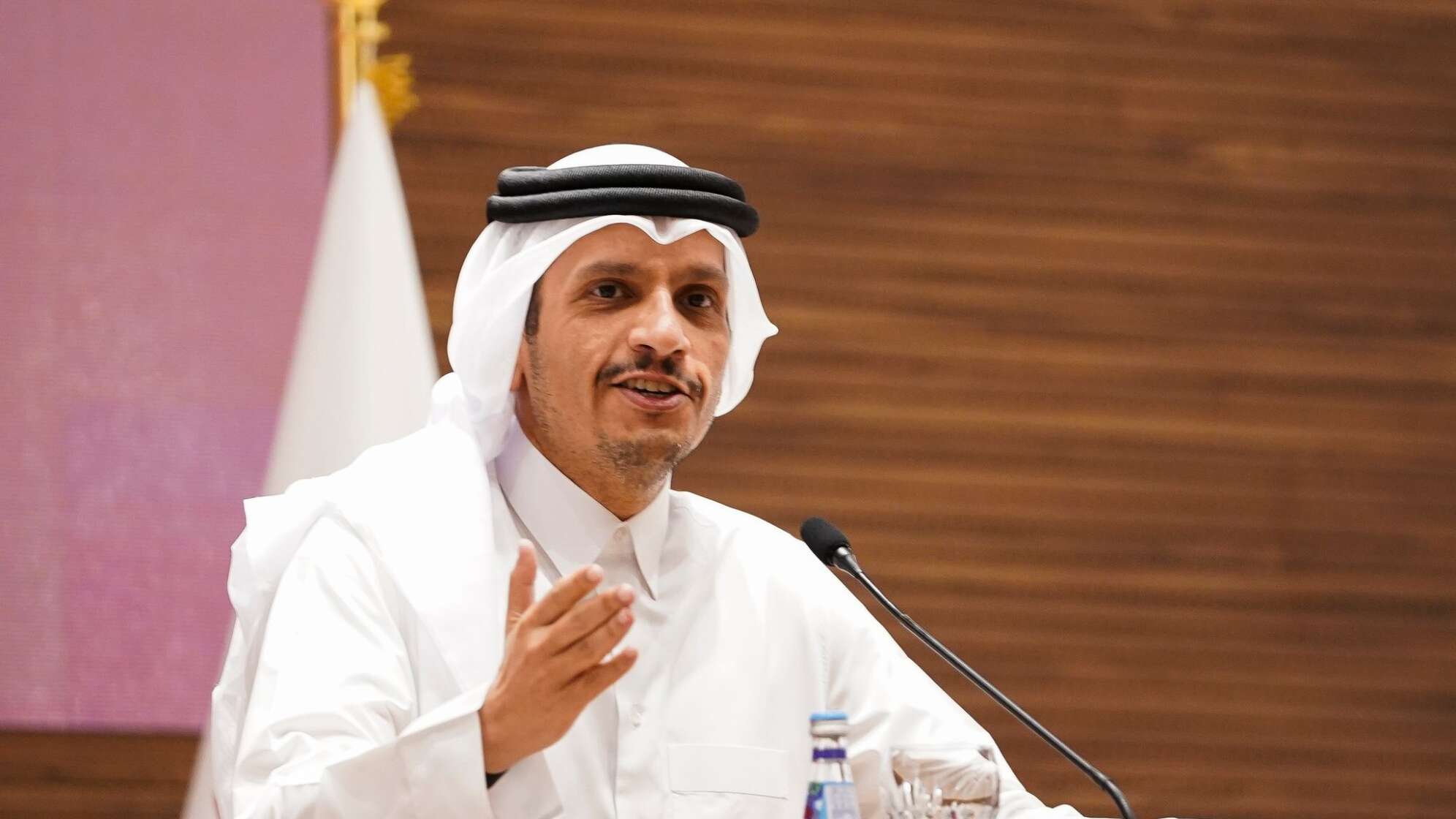 Der katarische Regierungschef Mohammed bin Abdulrahman Al Thani