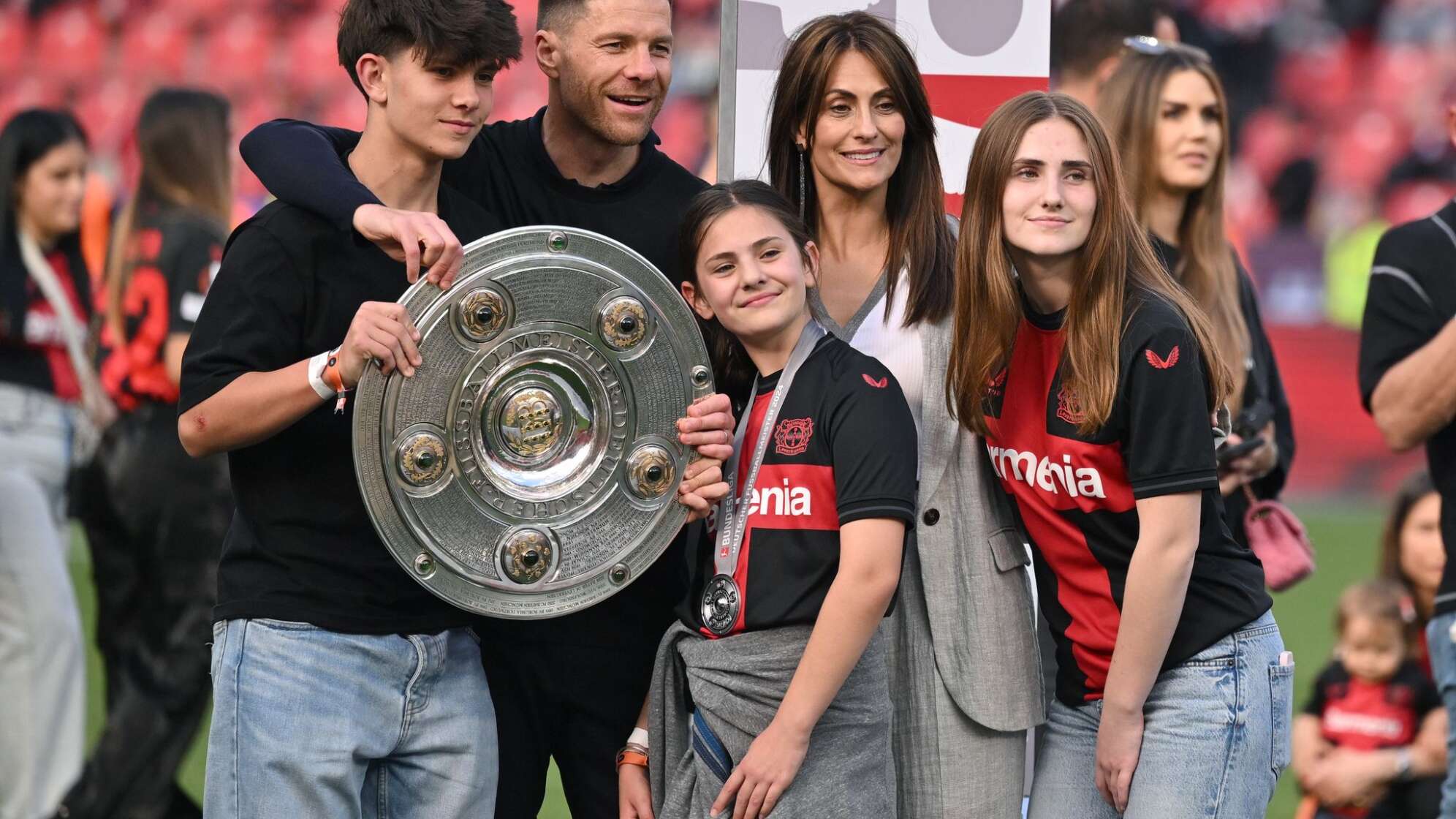 Xabi Alonso und Familie