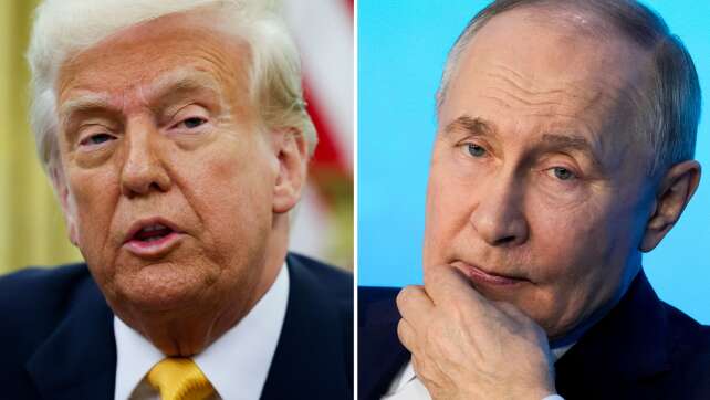 Trump: Am Montag Telefonat mit Putin über Ukraine-Krieg
