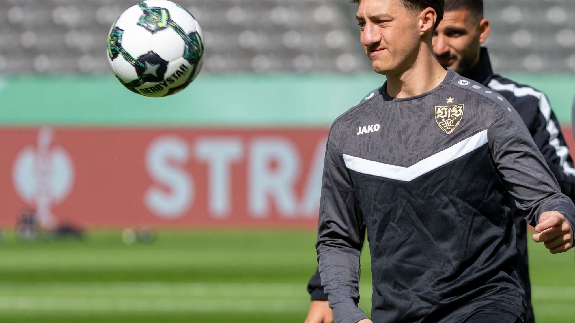 Vor dem DFB-Pokalfinale - Training VfB Stuttgart