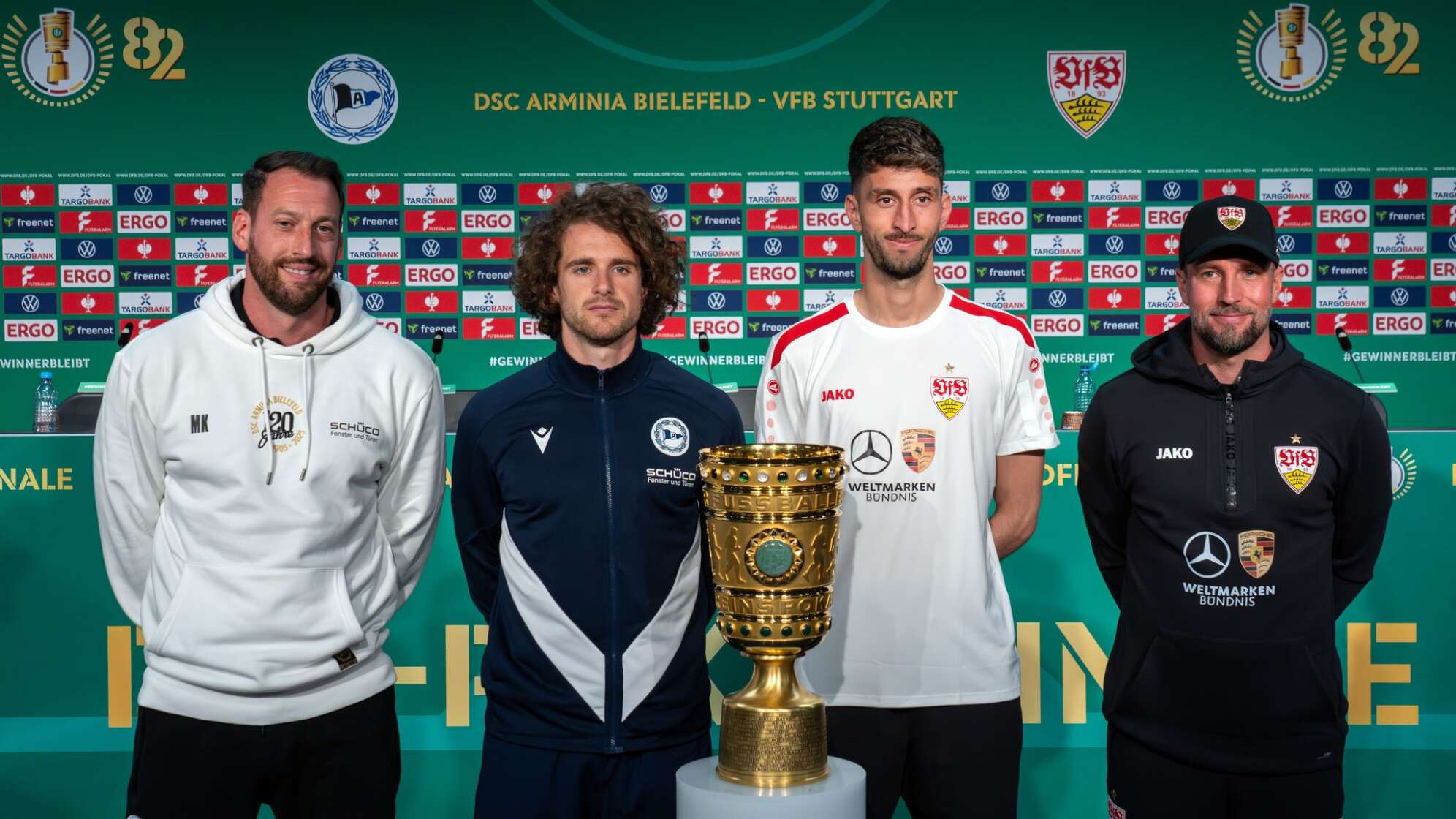 Vor dem DFB-Pokalfinale - Pressekonferenz