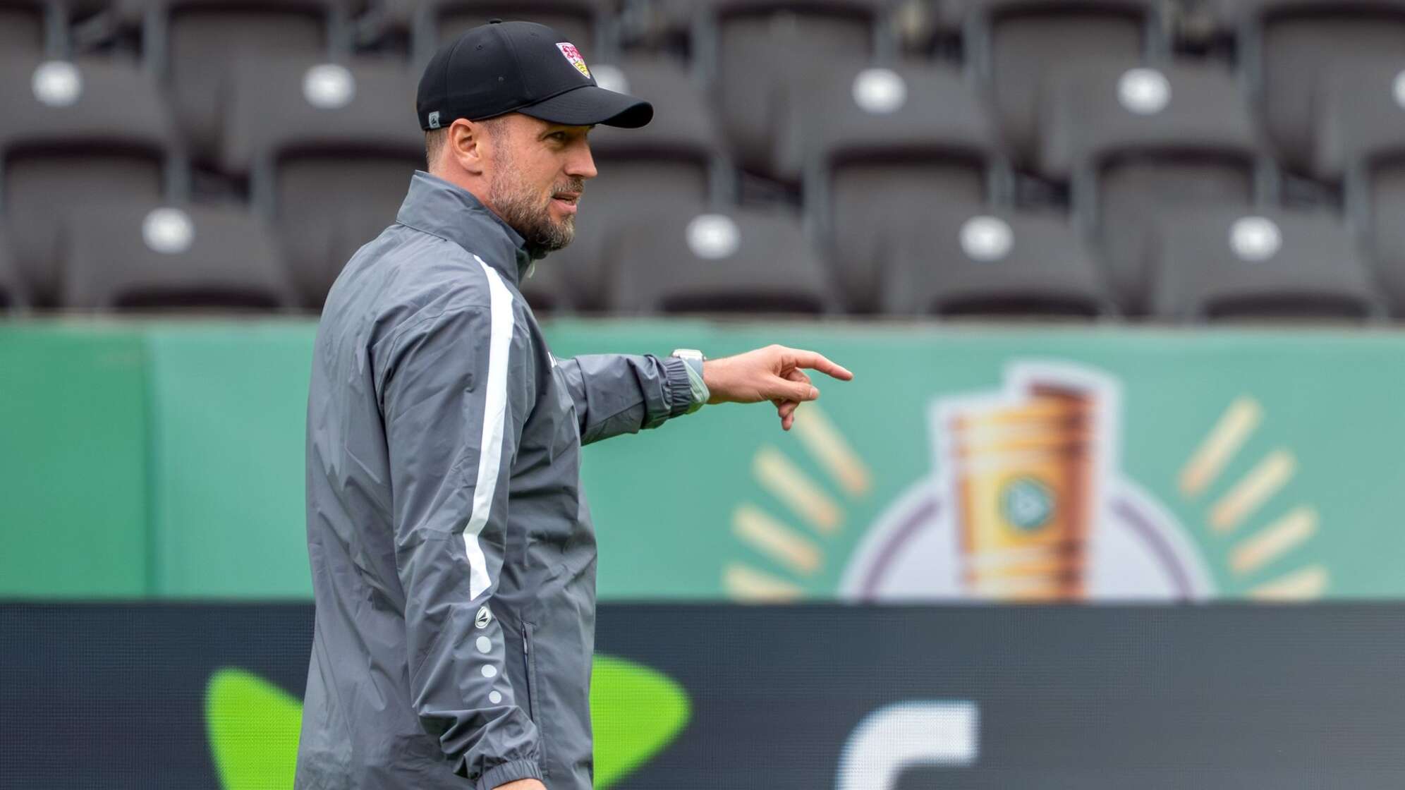 Vor dem DFB-Pokalfinale - Training VfB Stuttgart