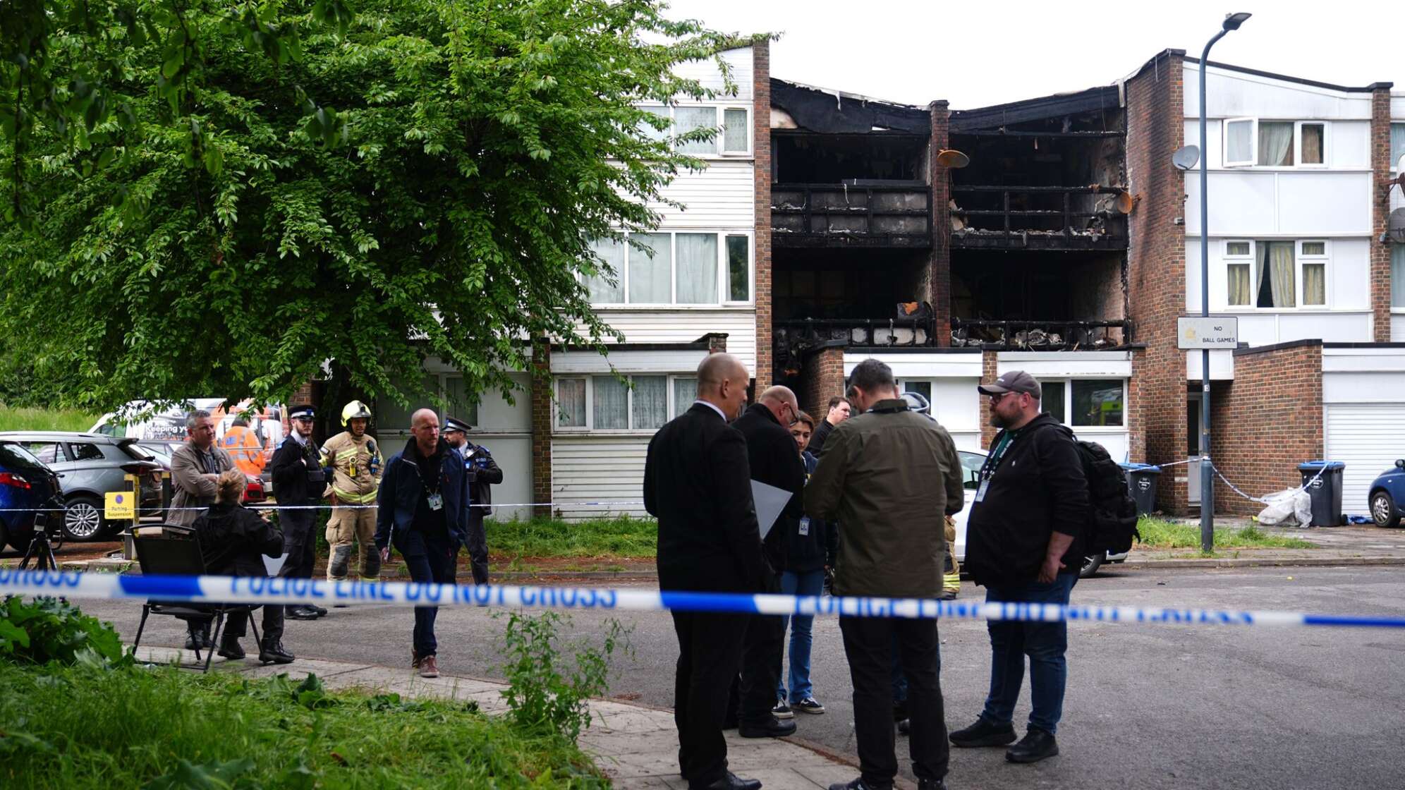 Hausbrand in London