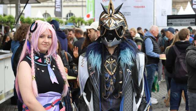 Großer Andrang beim Japan-Tag in Düsseldorf