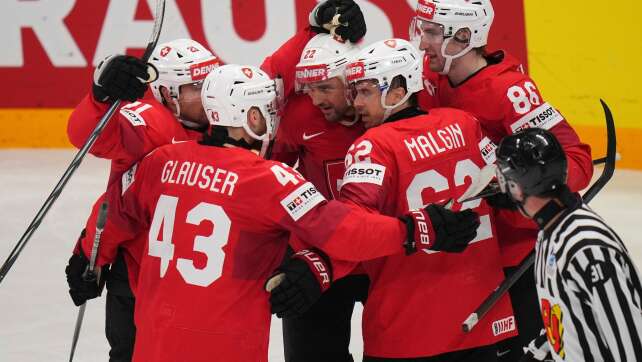 Schweiz beendet Dänemarks Eishockey-Märchen