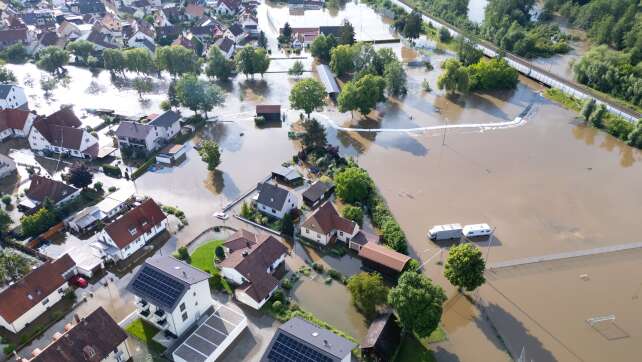 Ein Jahr nach dem Hochwasser in Süddeutschland