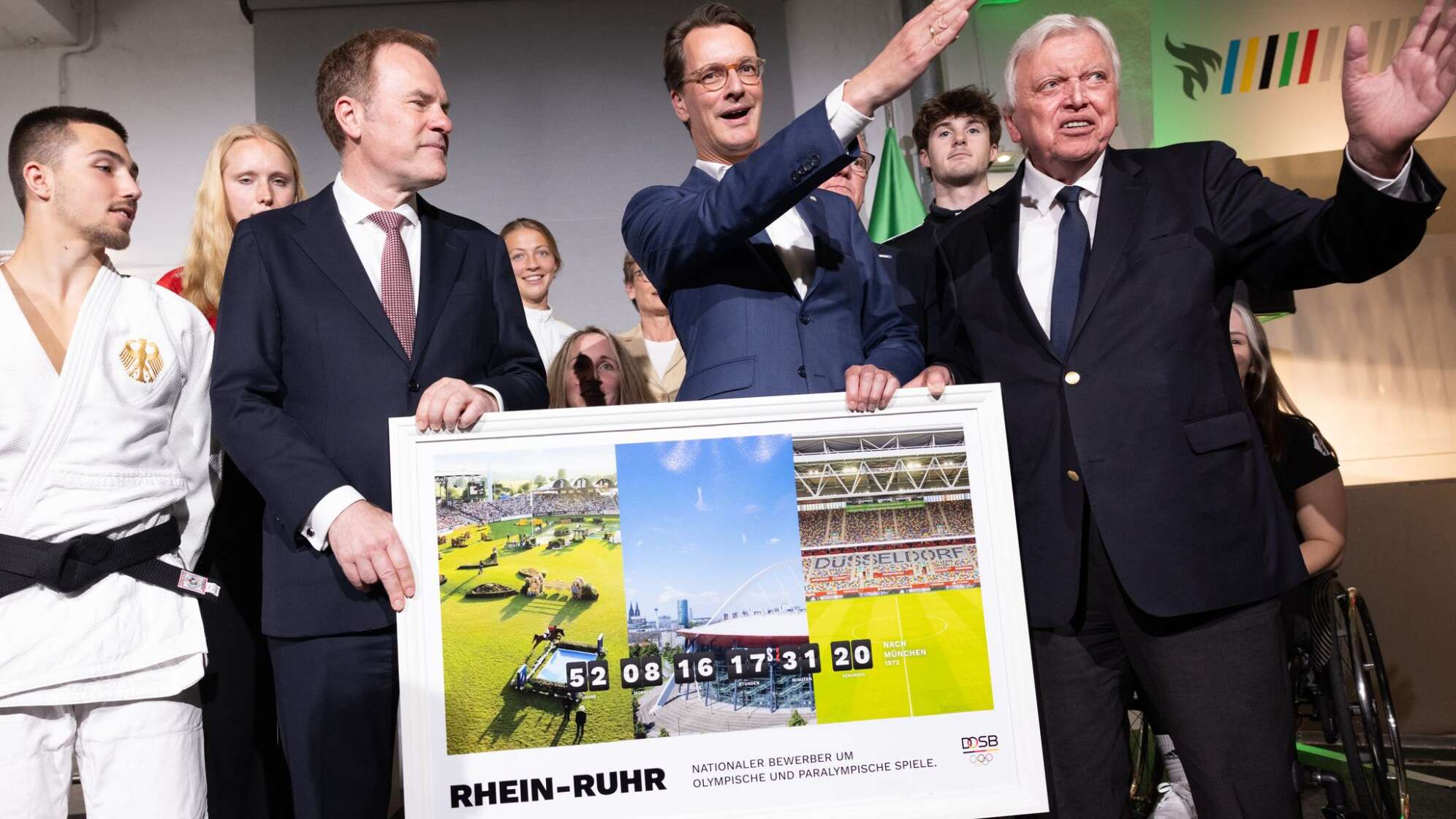 Vorstellung Konzept Olympia-Bewerbung Nordrhein-Westfalen