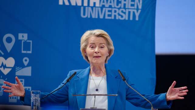 «Starke Stimme Europas» - von der Leyen erhält Karlspreis