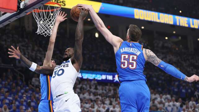 Hartenstein spielt mit Oklahoma City Thunder in NBA-Finals
