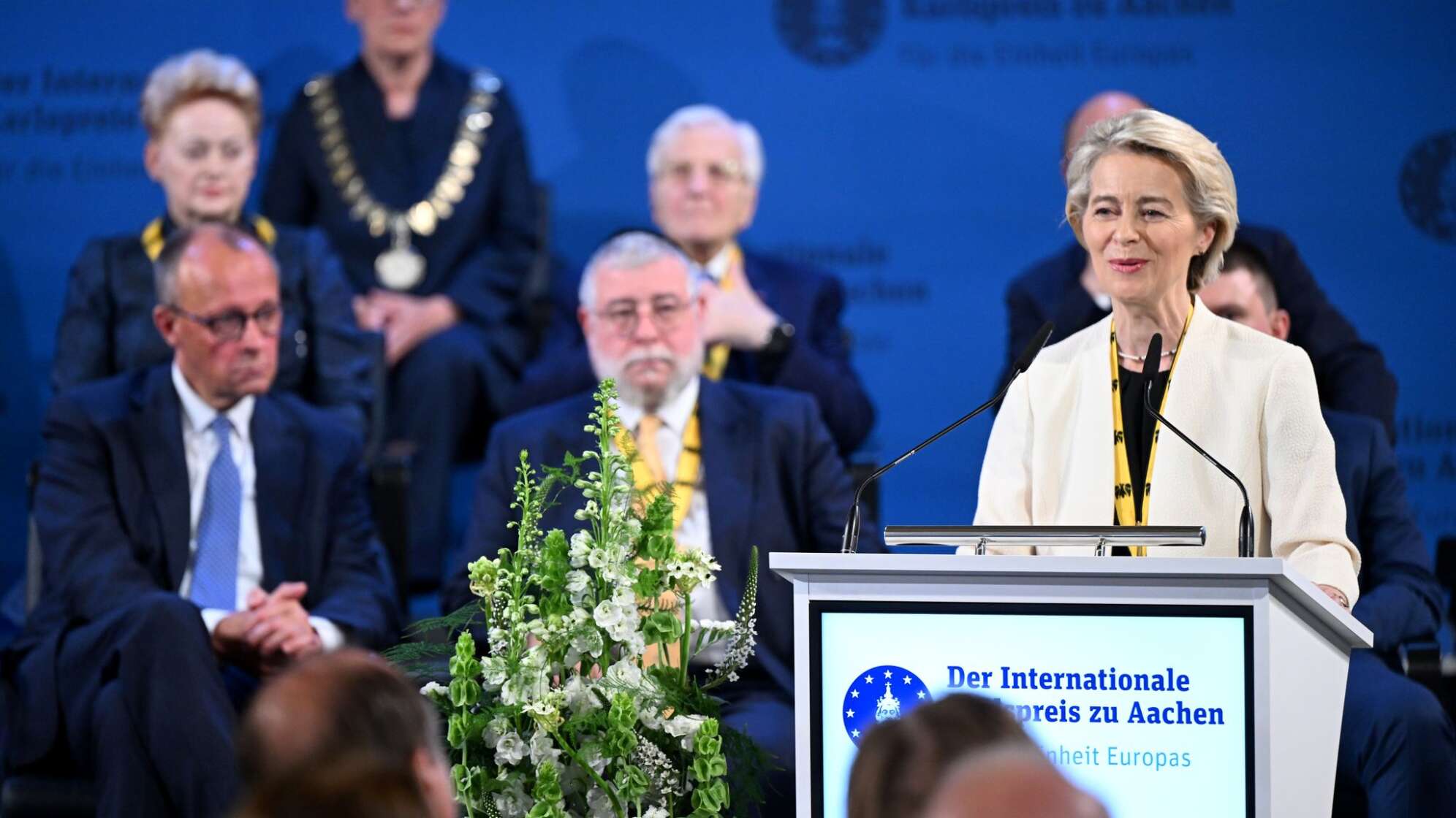 Internationaler Karlspreis 2025 - Verleihung