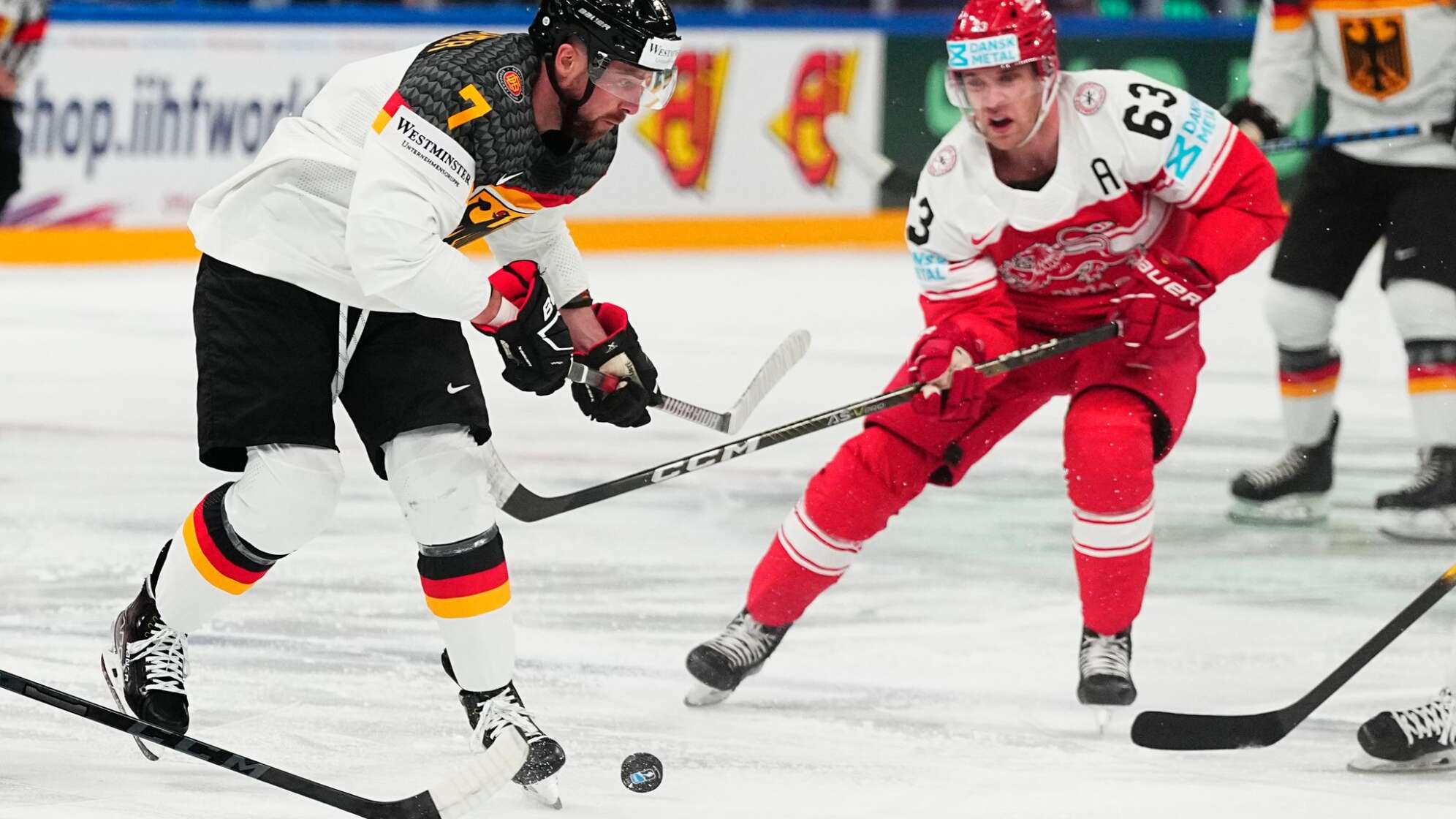 Eishockey-WM - Dänemark - Deutschland