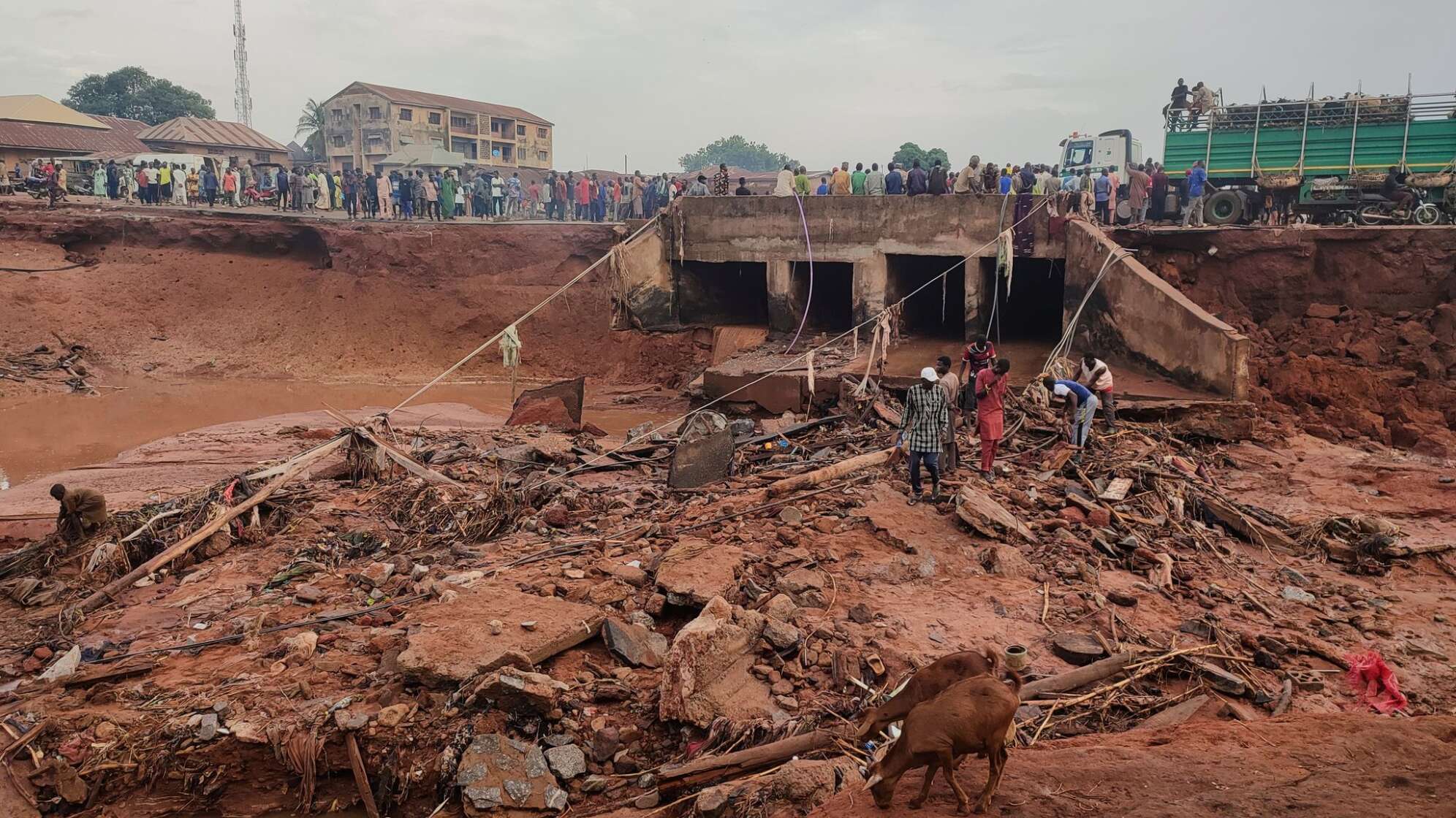Überschwemmungen in Nigeria