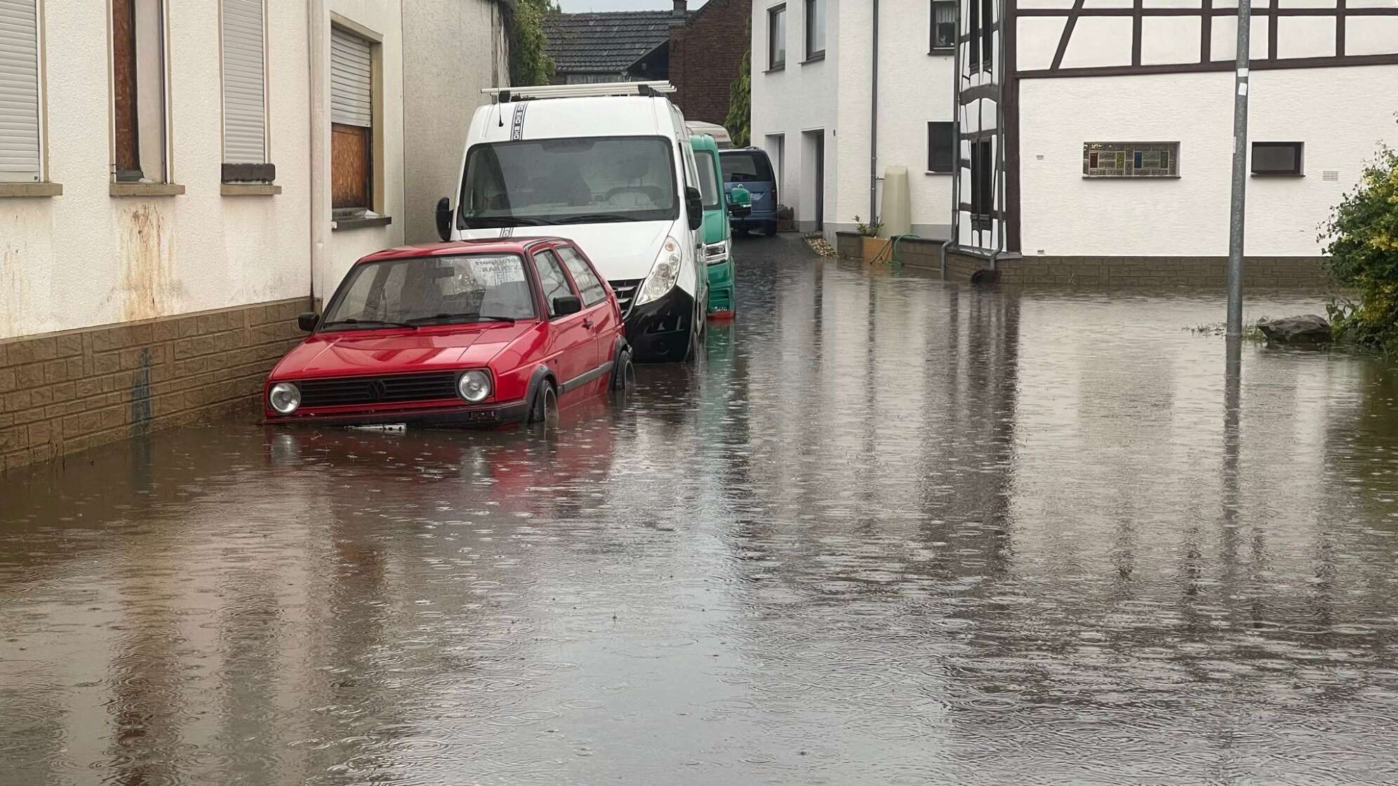 Unwetter in Nordrhein-Westfalen