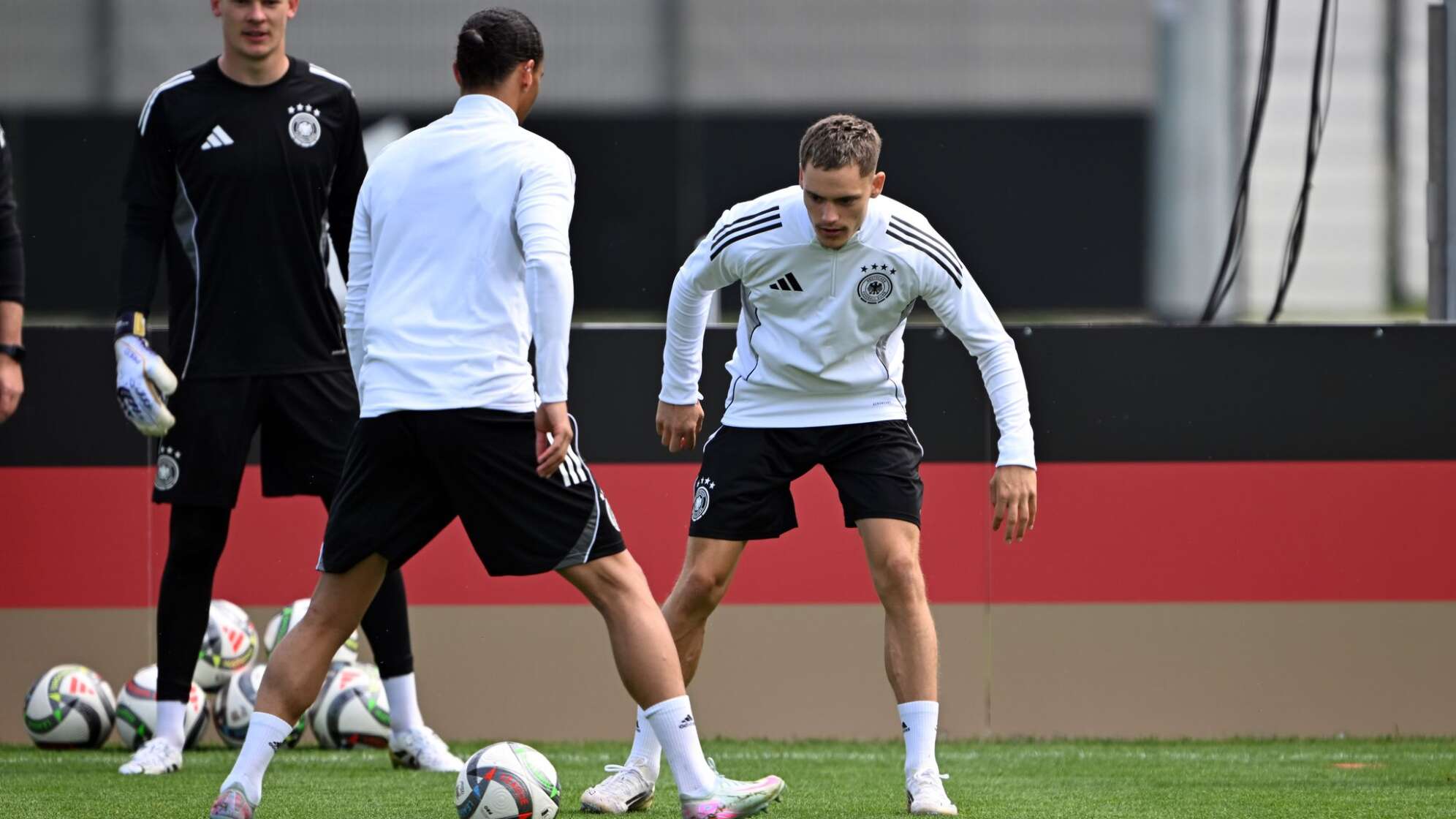 Abschlusstraining Fußball Nationalmannschaft Männer