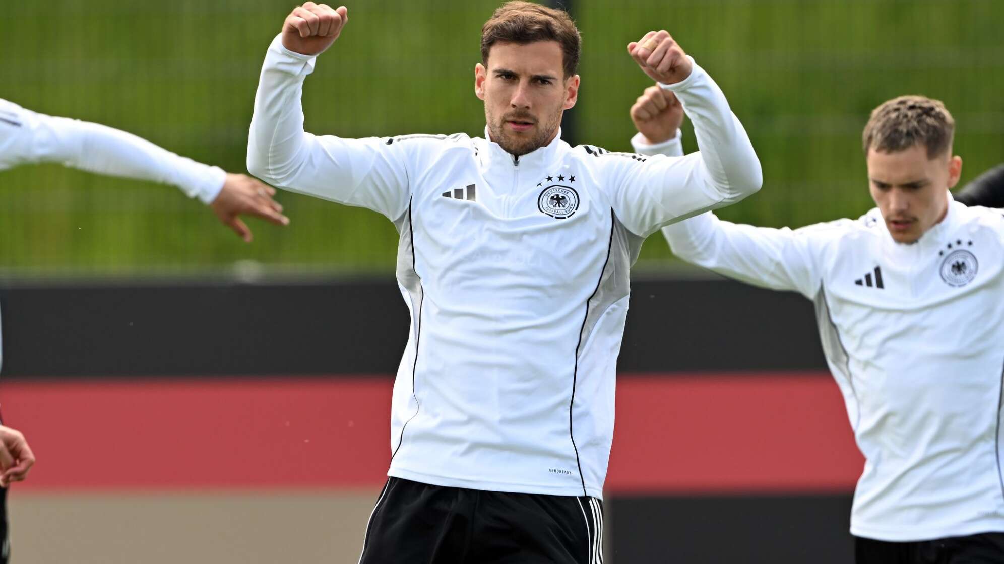 Abschlusstraining Fußball Nationalmannschaft Männer