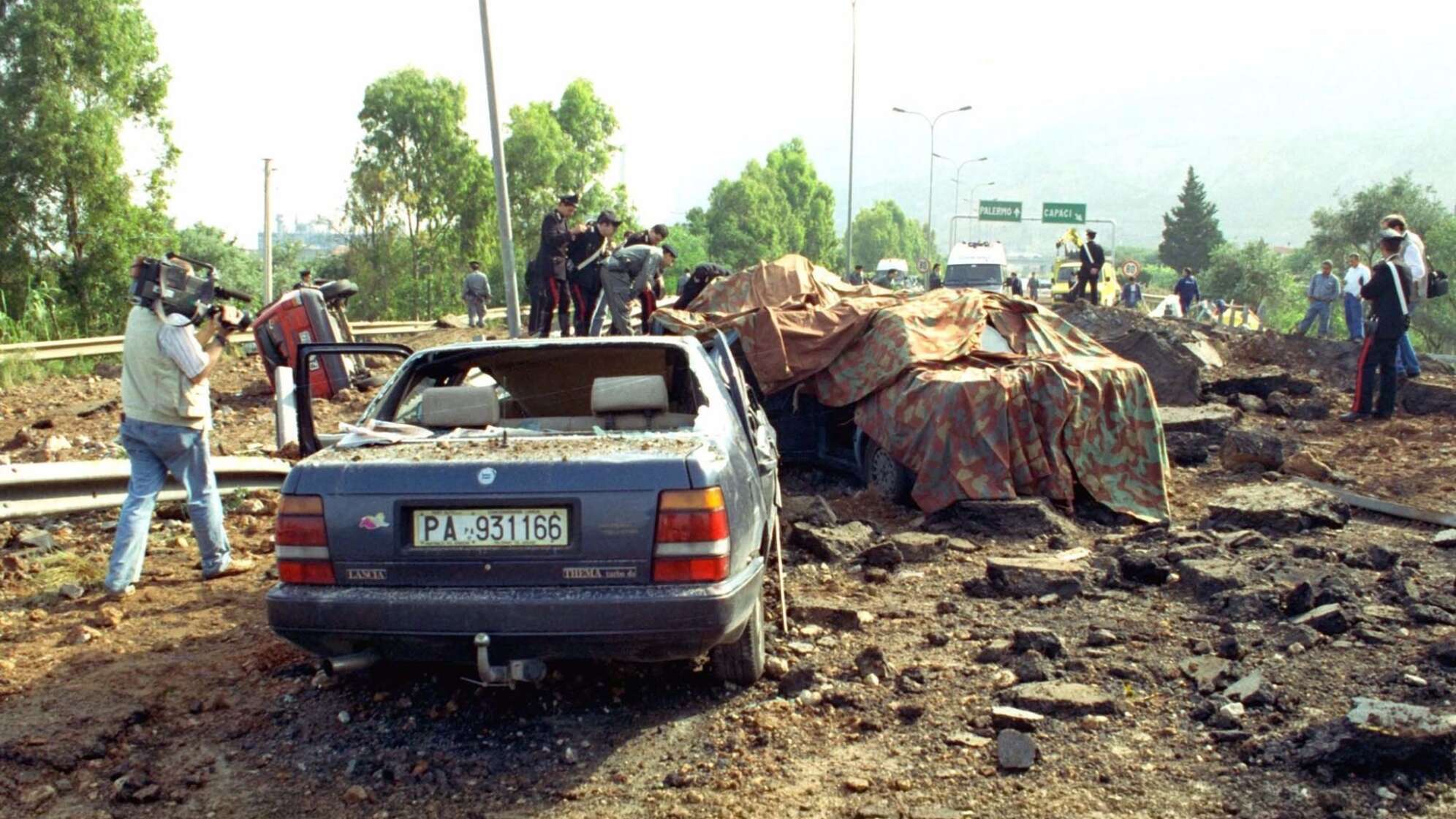 30. Jahrestag Ermordung des italienischen Mafia-Jägers Falcone