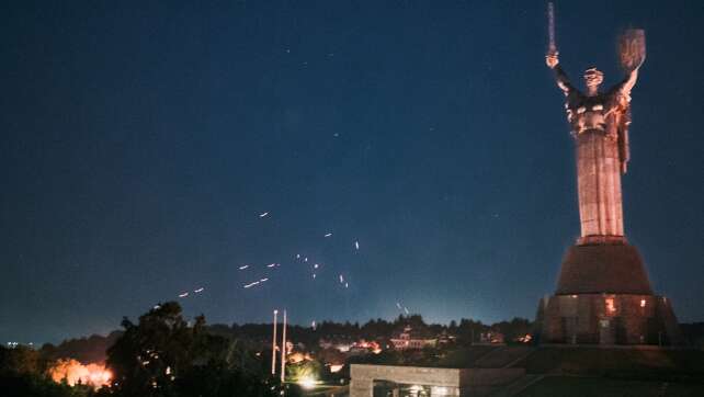 Angriff mit Höchstzahl russischer Drohnen